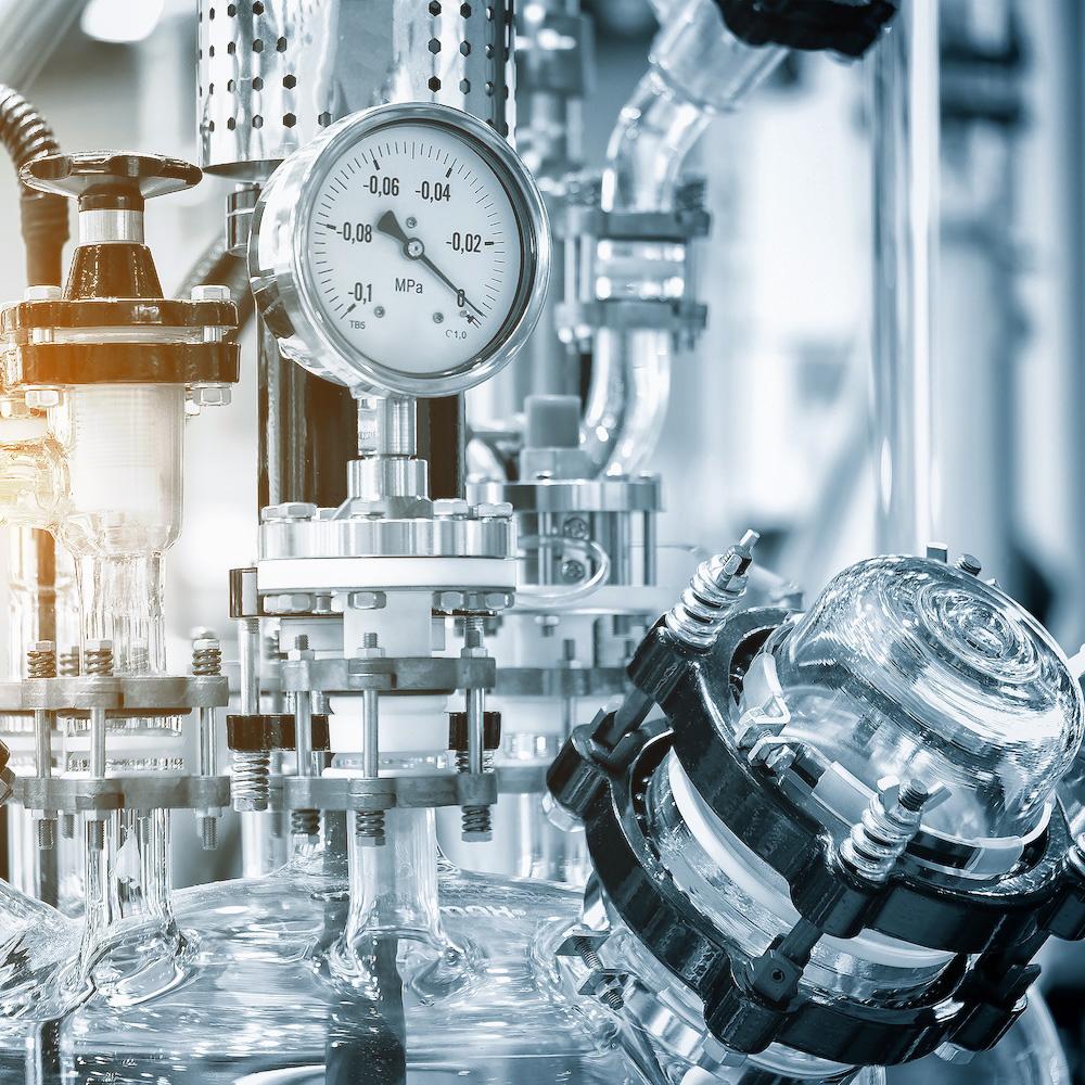 Gas pharmaceutical laboratory equipment